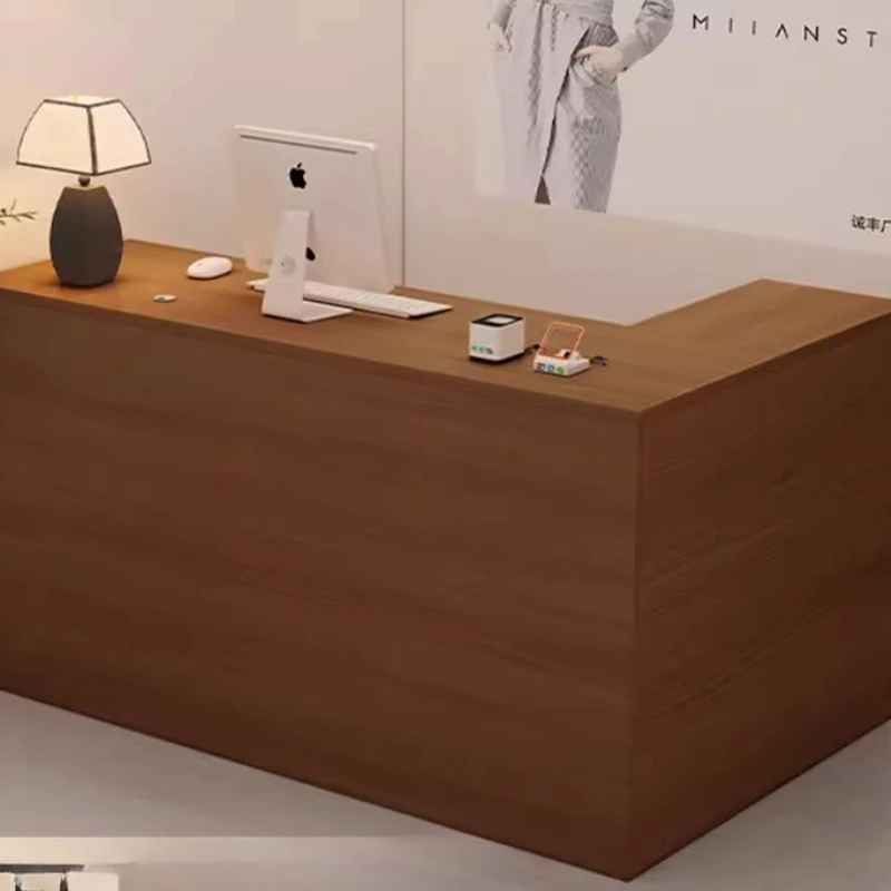 Office Furniture Rental - Dentist Curved Reception Desks Rental Clinic