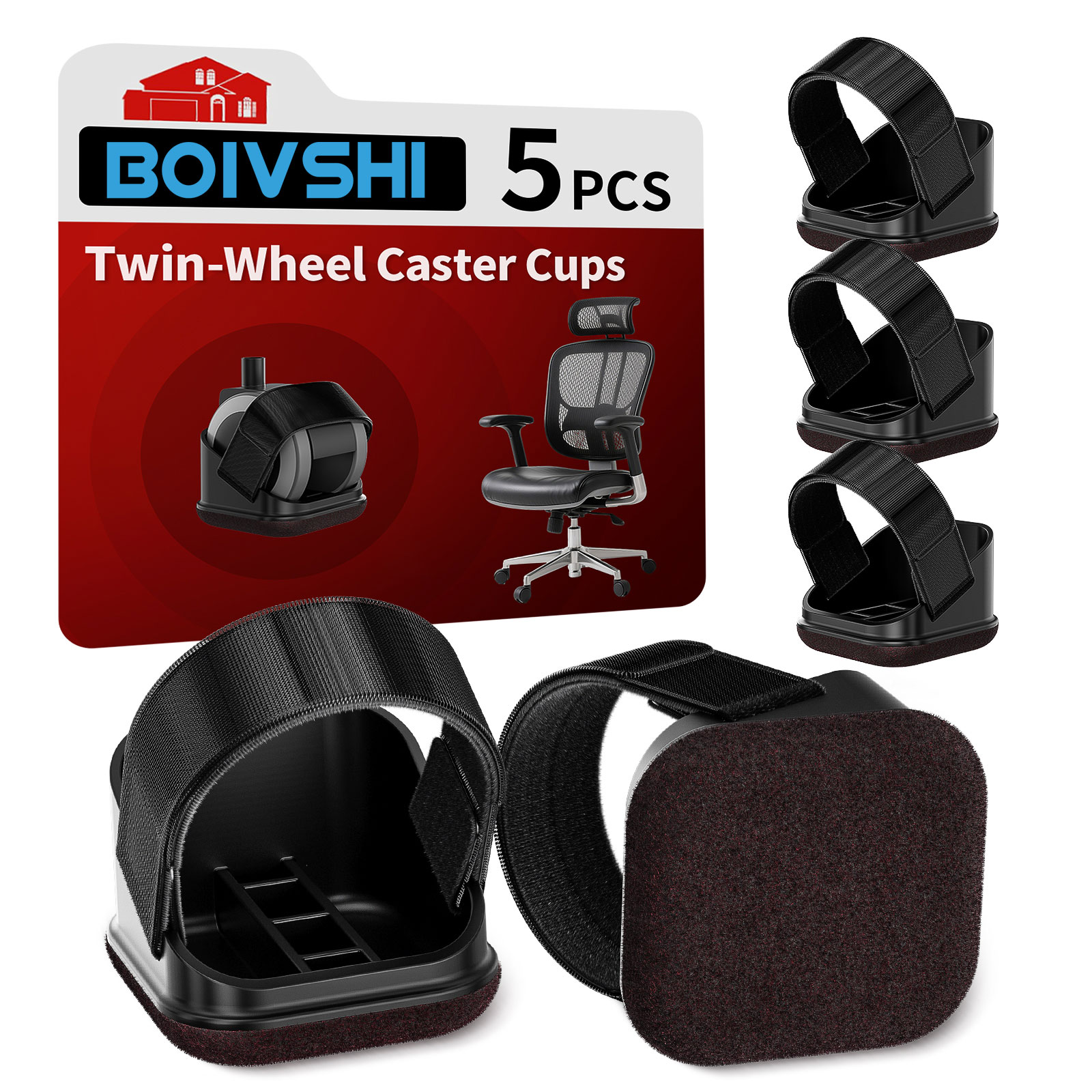 Office Furniture Brands - 5PCS Chair Leg Protectors Office Chair
