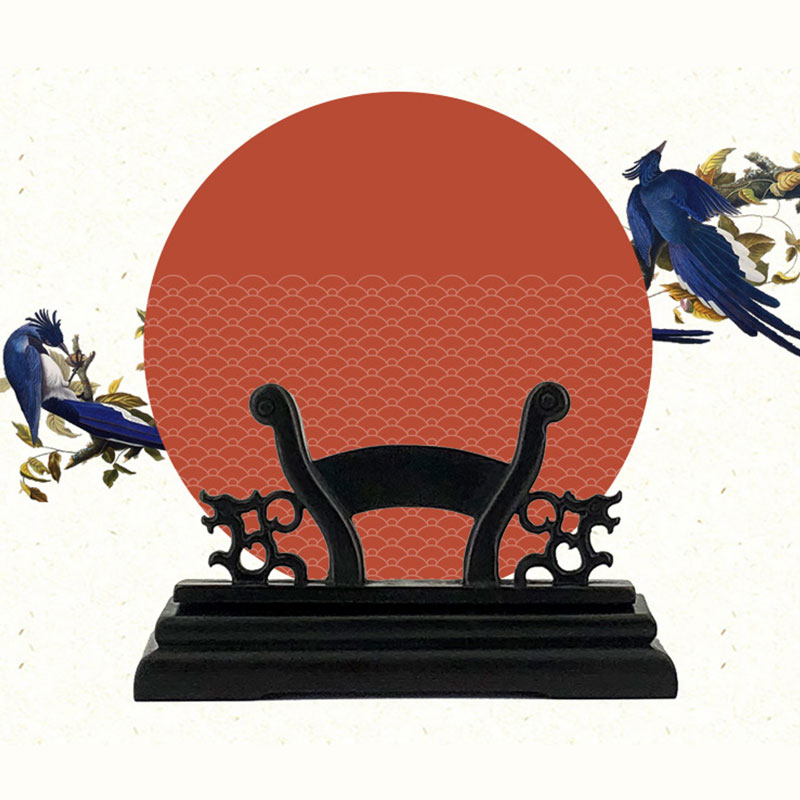 Office Furniture Brands - Vintage Art Style Folding Fan Stand