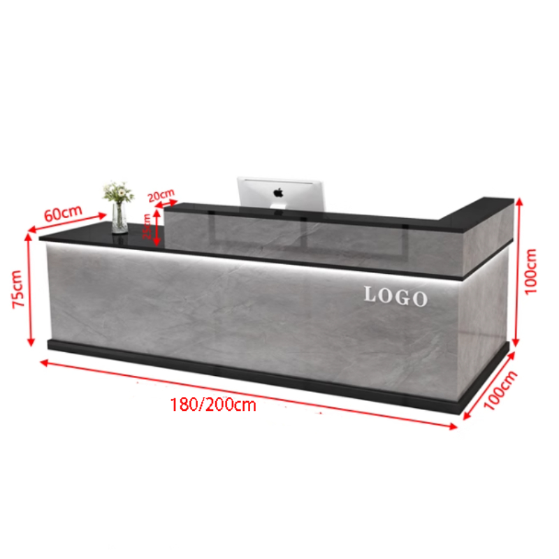 Storage Luxury Reception Desk  - огляд і ціна Office Furniture Usa