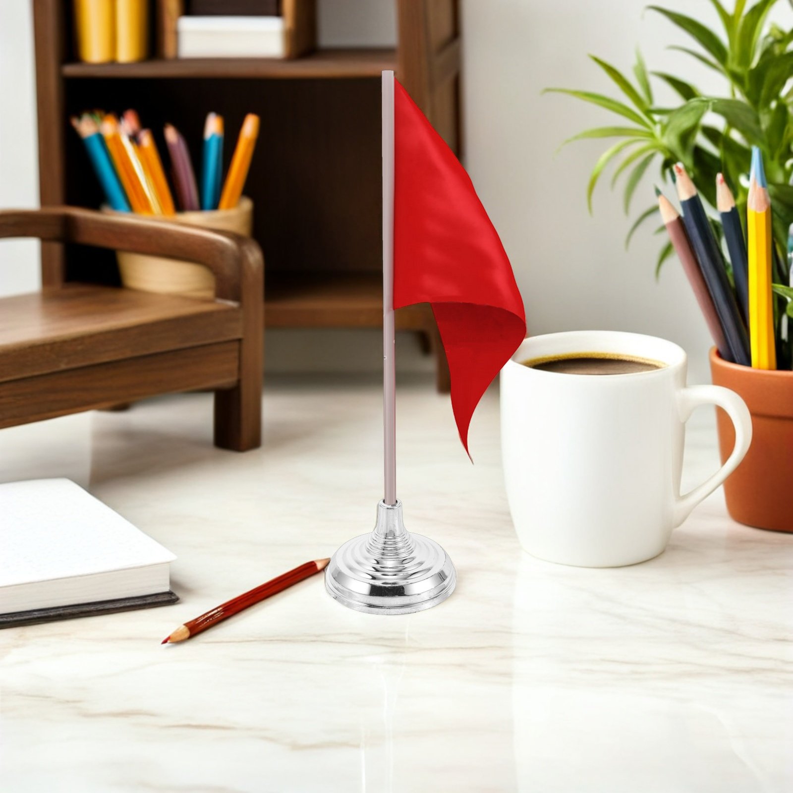 12Pcs Silver Mini Desk Flag St - огляд і ціна Office Furniture Design