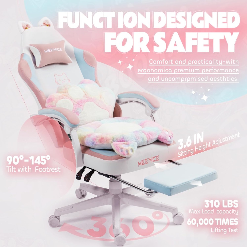 USA Shipping Gaming Chair Cute - огляд і ціна Office Furniture Usa