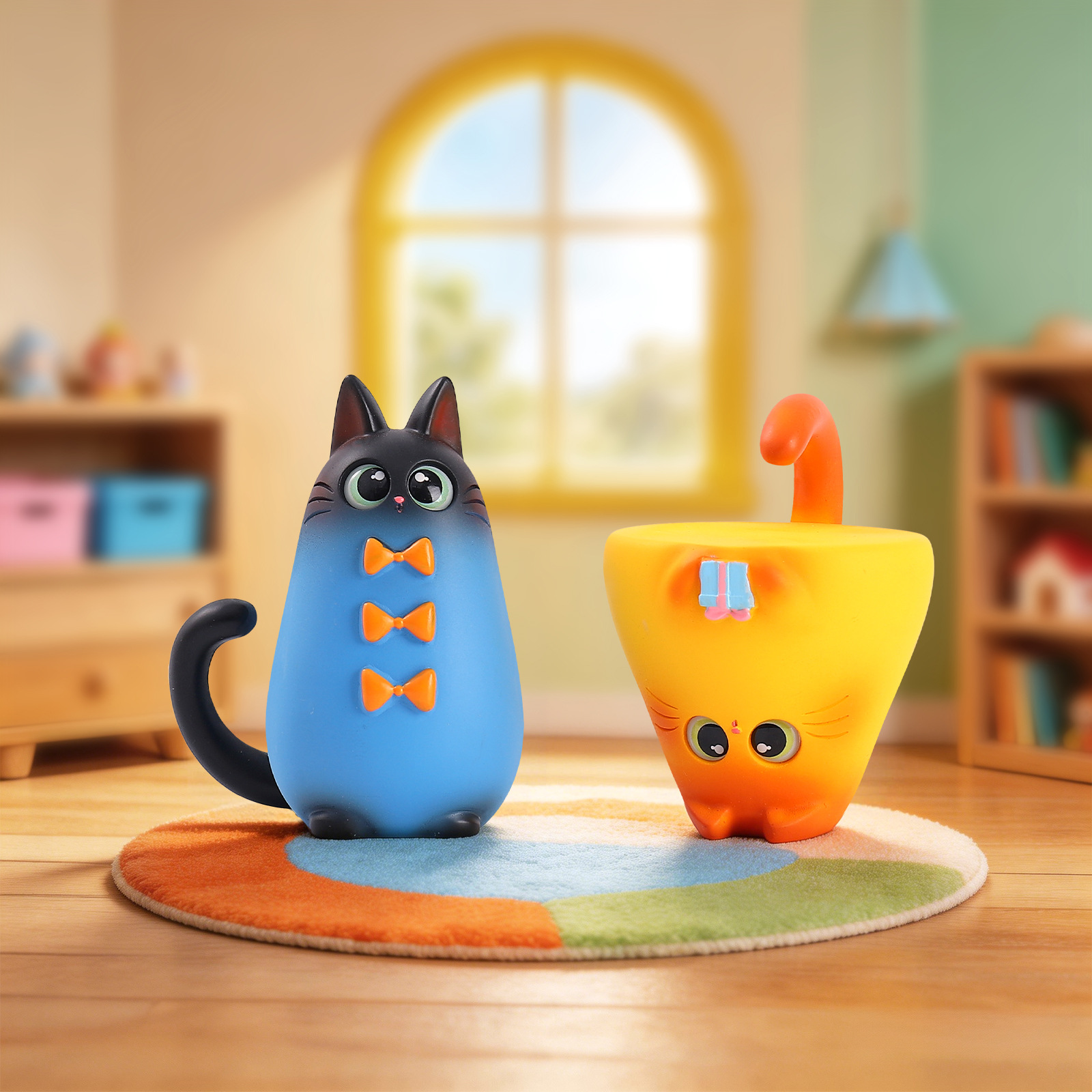 Blind Box Cat Figurine Resin C - огляд і ціна Office Furniture Design