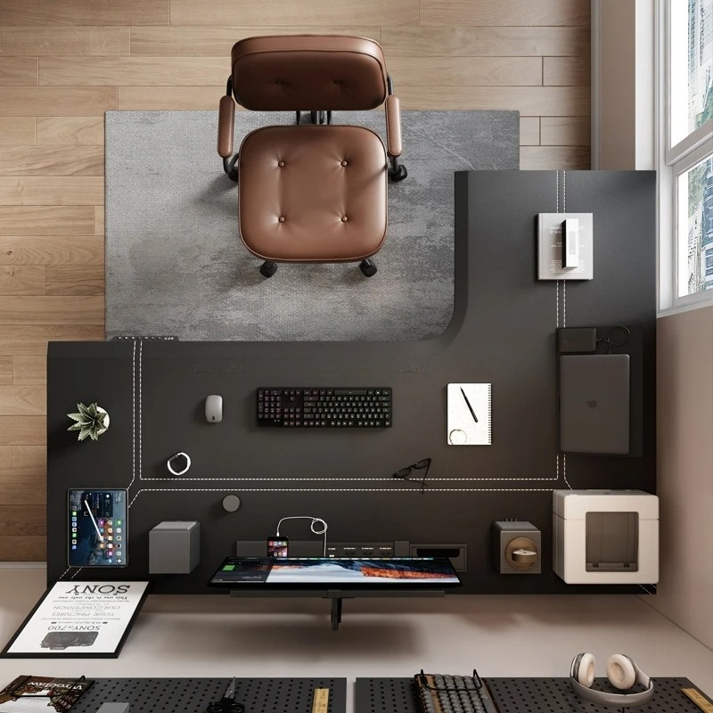 Seven-shaped Large Boss Office - огляд і ціна Office Furniture Rental