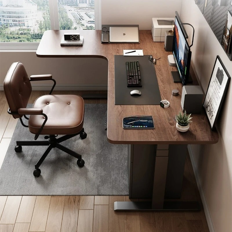Seven-shaped Large Boss Office - огляд і ціна Office Furniture Rental