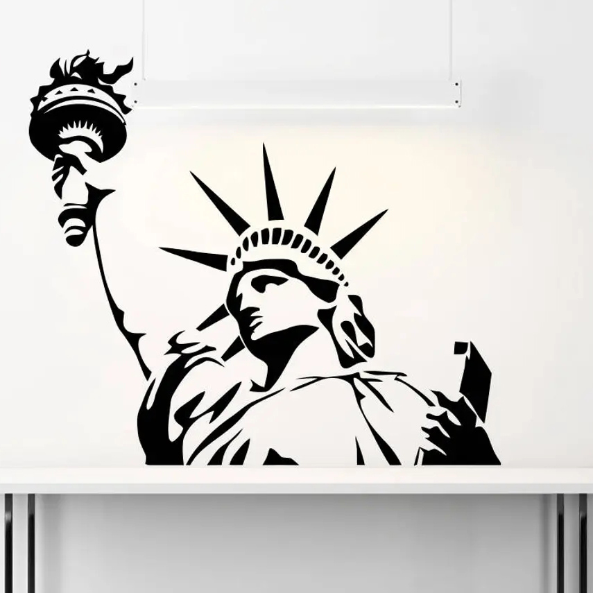 USA Statue of Liberty Wall Sti - огляд і ціна Office Furniture Usa