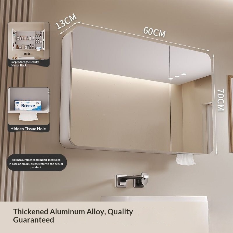 LED Smart Bathroom Mirror Cabi - огляд і ціна Wall Organizer Pocket