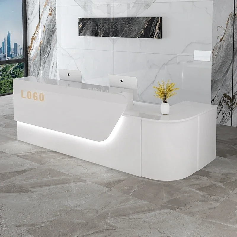 Storage Luxury Reception Desk  - огляд і ціна Office Furniture Usa
