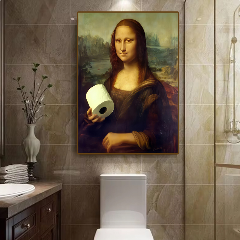 1pc Funny Abstract Bathroom To - огляд і ціна Office Furniture Design