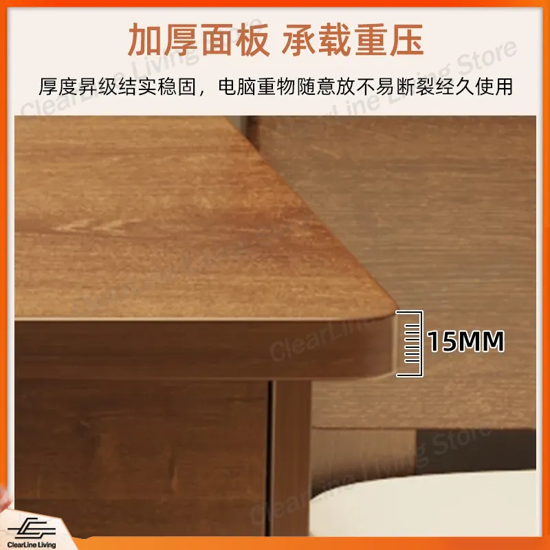 Solid Wood Desk Student Study  - огляд і ціна Office Furniture Rental
