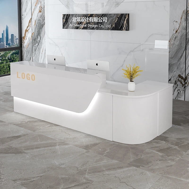 Storage Luxury Reception Desk  - огляд і ціна Office Furniture Usa