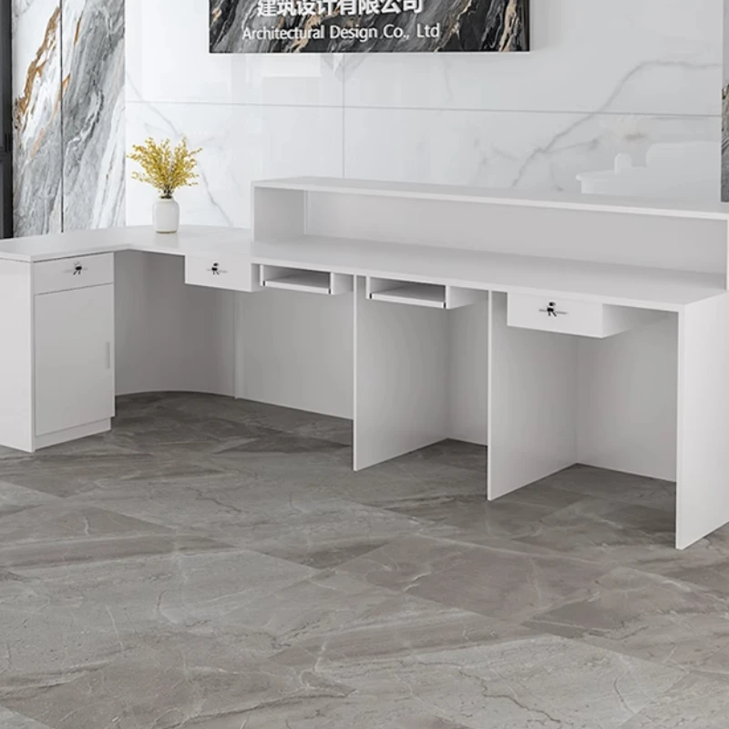 Storage Luxury Reception Desk  - огляд і ціна Office Furniture Usa