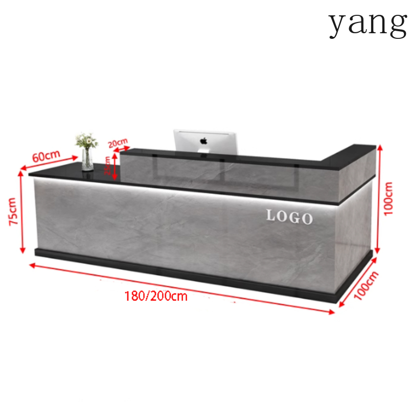Storage Luxury Reception Desk  - огляд і ціна Office Furniture Usa
